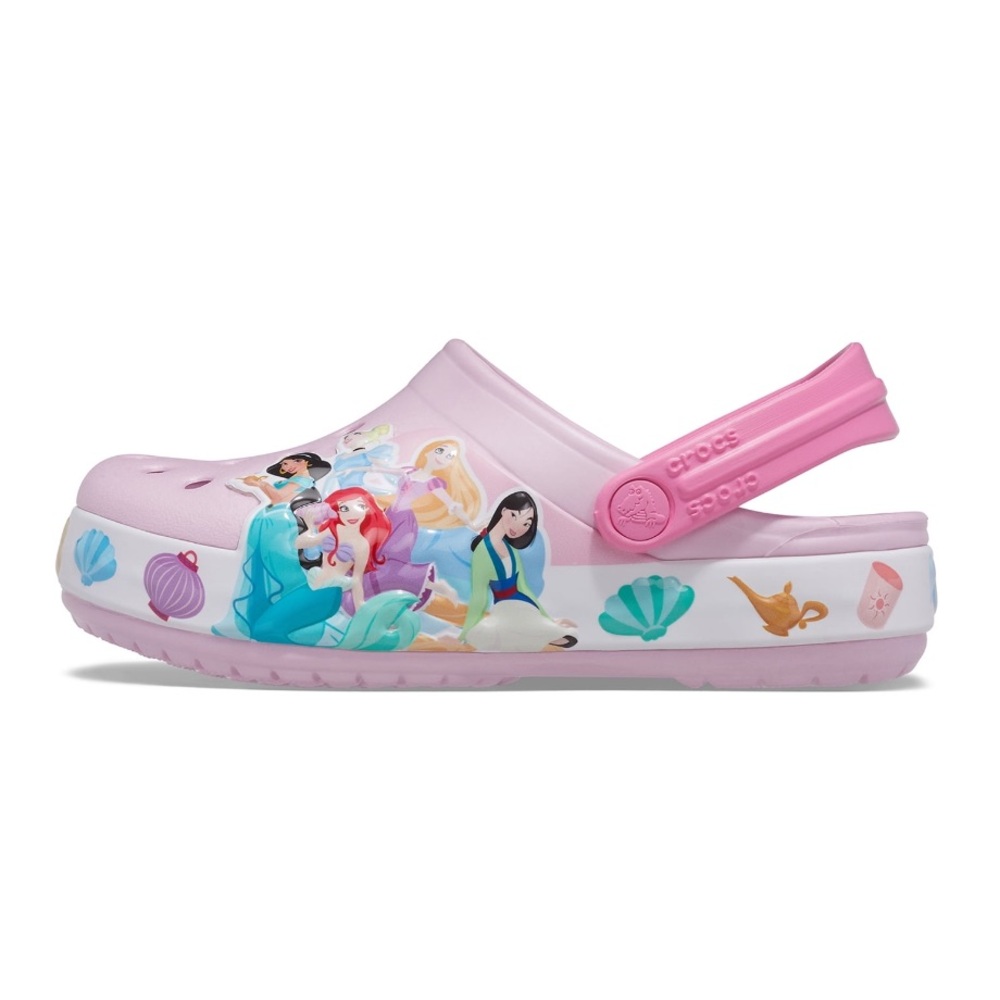 Crocs Fun Lab Disney Princess Light Up Size J2 - Picture 3 of 16